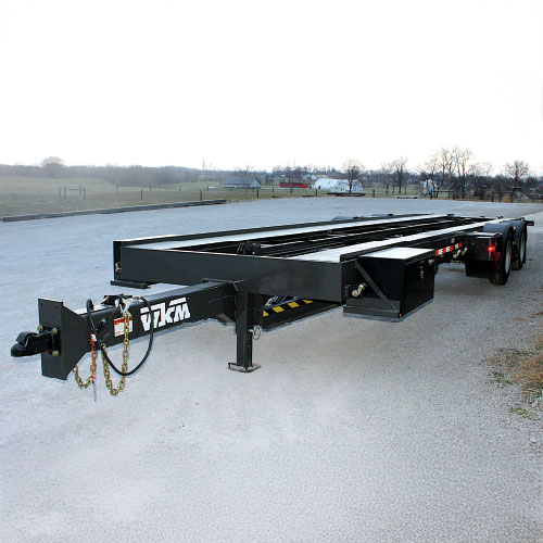 WKM Pintle Hitch Shed Trailer
